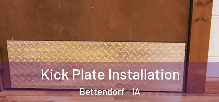 Kick Plate Installation Bettendorf - IA